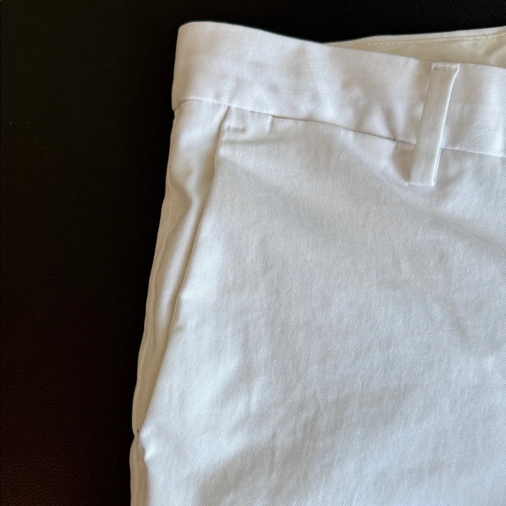 Banana Republic Aiden Slim Fit White Pants Men’s Chinos Size 32x30